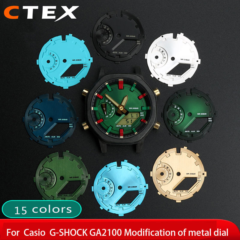 Casio Watch G-Shock Ga-2100 - ภายใน Shadow วงกลม Bezel สำหรับ Casio