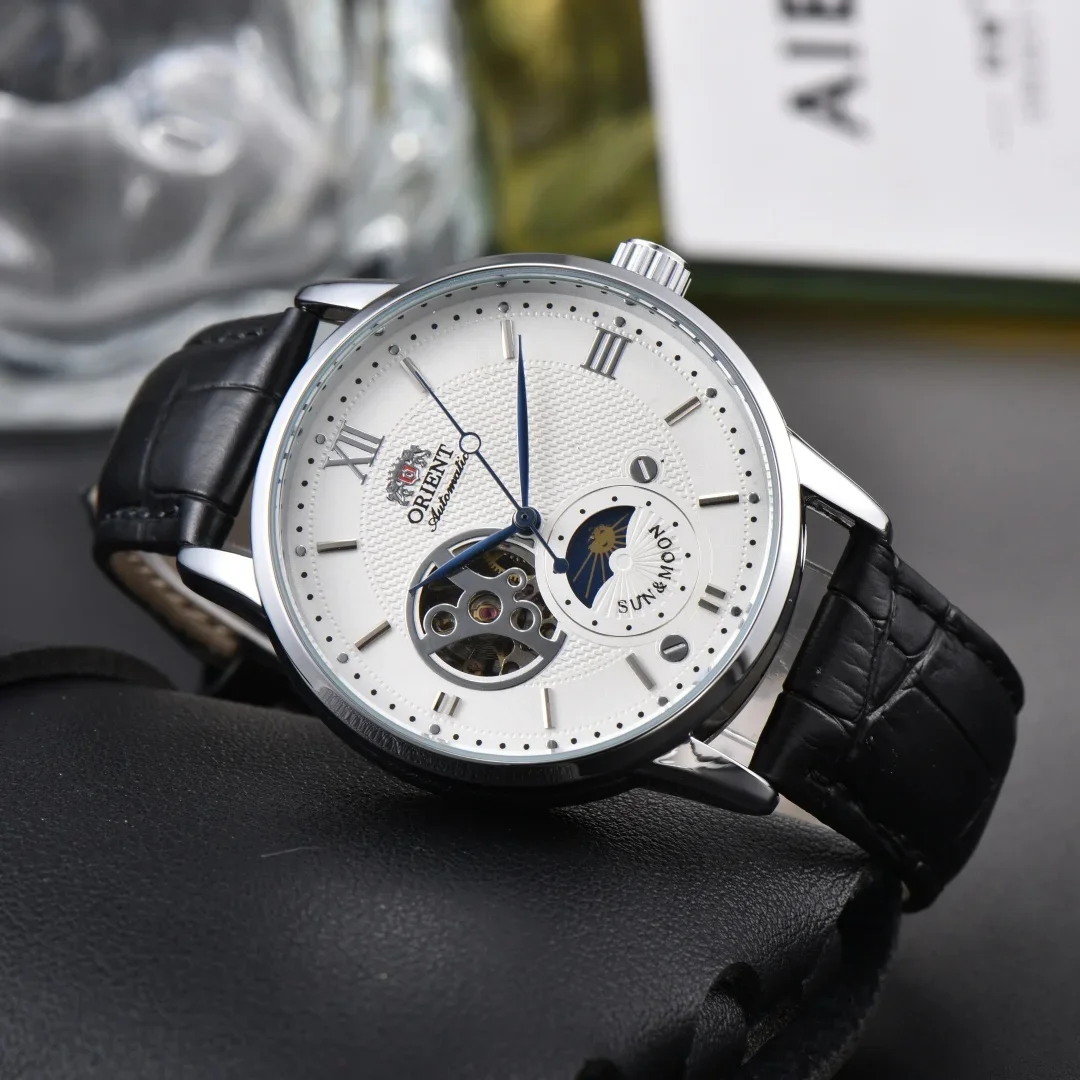 Seiko Watch Presage - DFDG นาฬิกาออโตเมติกแบบกลไกสำหรับทุกเพศโอเรียนท์ วอทช์ สปอร์ต เวิลด์ ไทม์กันน้ำ