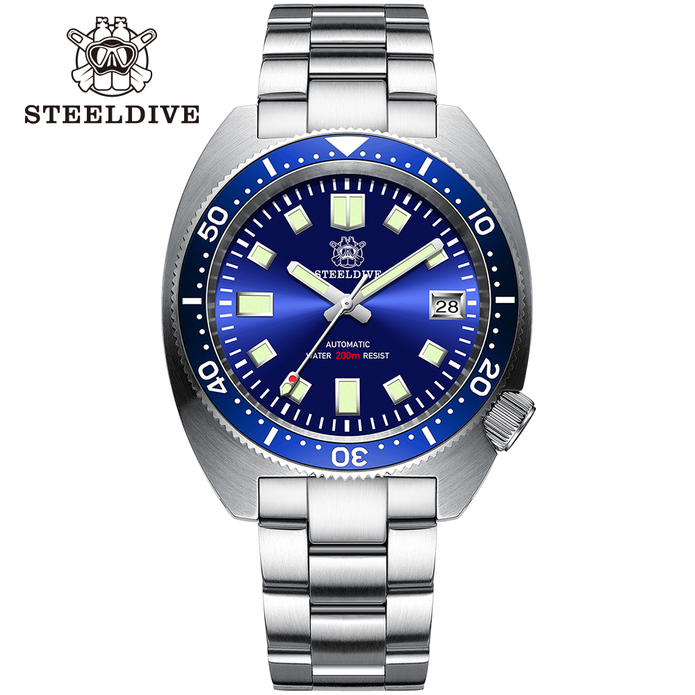 Seiko Watch Prospex - นาฬิกาข้อมือดำน้ำผู้ชาย STEELDIVE 42 มม. รุ่น Thin