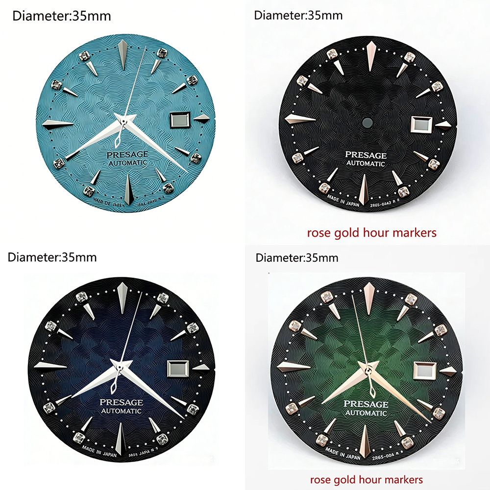 Seiko Watch Presage - หน้าปัดนาฬิกา 35 มม. โลโก้ S Presage