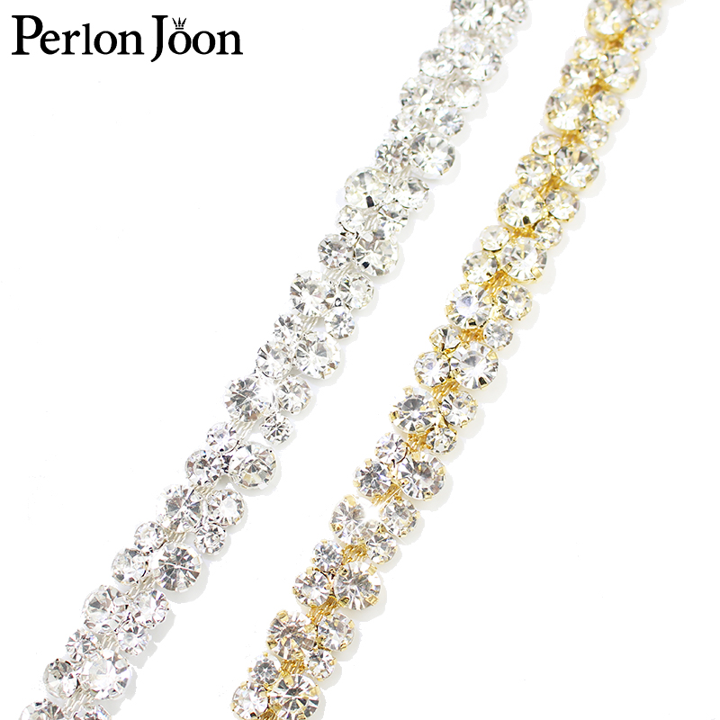 ประกายเพชรคริสตัล Rhinestone T - Perlon Strap Woven บทวิจารณ์และราคา