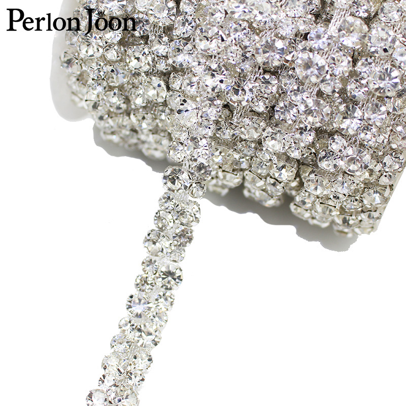 ประกายเพชรคริสตัล Rhinestone T - Perlon Strap Woven บทวิจารณ์และราคา