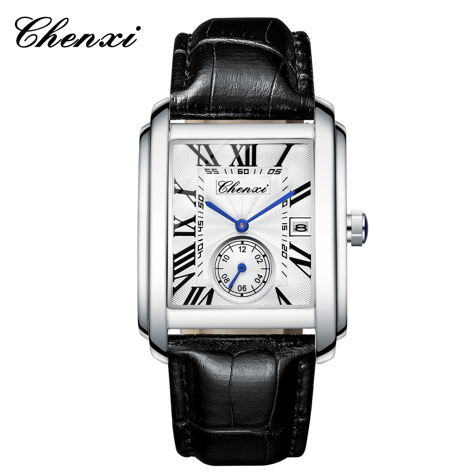 Chenxi 8216 ใหม่แฟชั่นคลาสสิกส - Leather Watch Band Men บทวิจารณ์และราคา