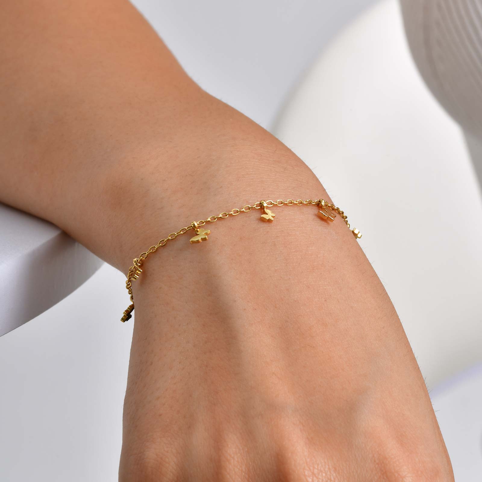 สร้อยข้อมือผีเสื้อสุดหรูสำหรับ - Butterfly Clasp Deployant บทวิจารณ์และราคา