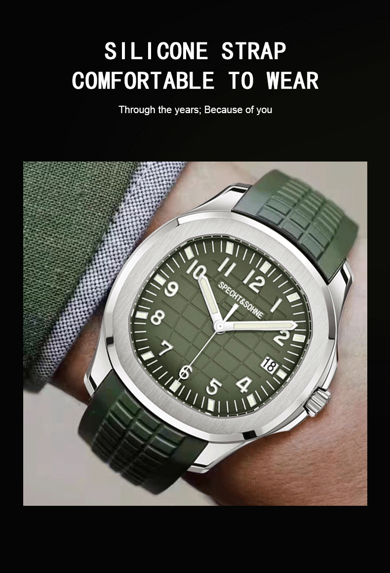 2025 นาฬิกาผู้ชายใหม่นาฬิกากลไ - Patek Philippe Watch Aquanaut บทวิจารณ์และราคา