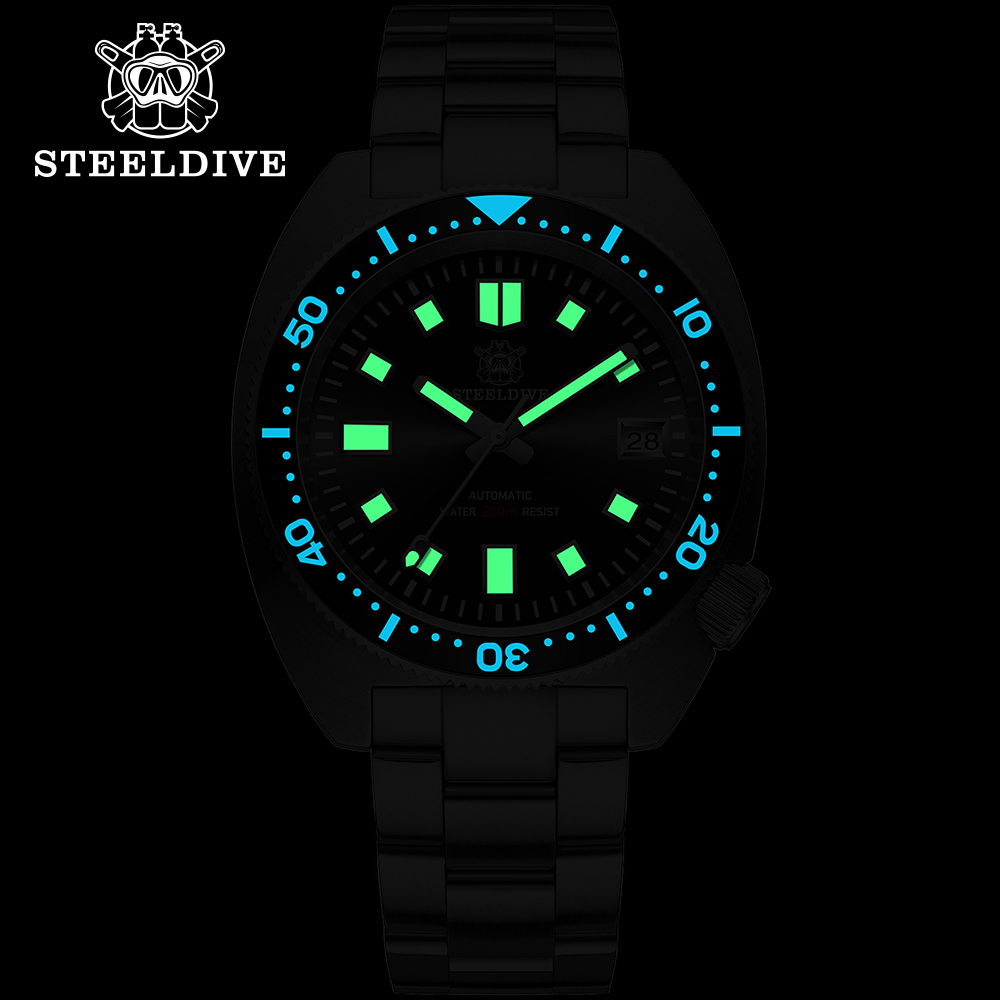 นาฬิกาข้อมือดำน้ำผู้ชาย STEELD - Seiko Watch Prospex บทวิจารณ์และราคา