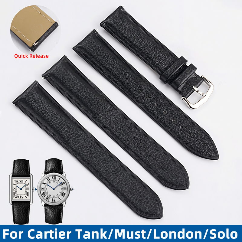 16/17/19/20/22/23 มม.สายนาฬิกา - Cartier Watch Tank บทวิจารณ์และราคา