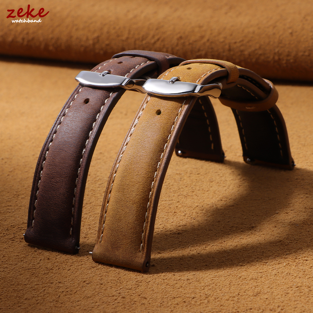 สายนาฬิกาหนังแท้แบบถอดเร็ว รุ่ - Leather Strap Quick Release บทวิจารณ์และราคา