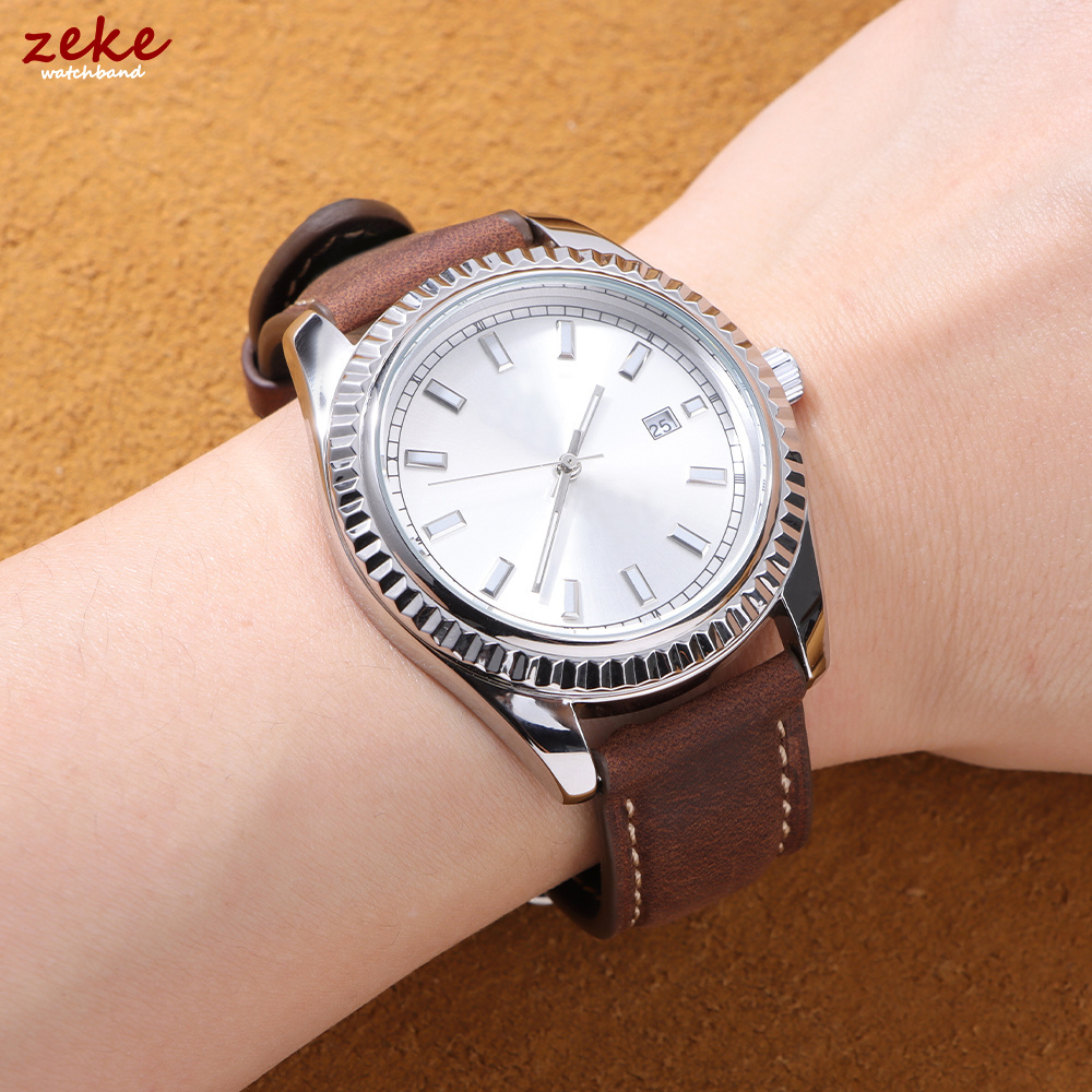 สายนาฬิกาหนังแท้แบบถอดเร็ว รุ่ - Leather Strap Quick Release บทวิจารณ์และราคา