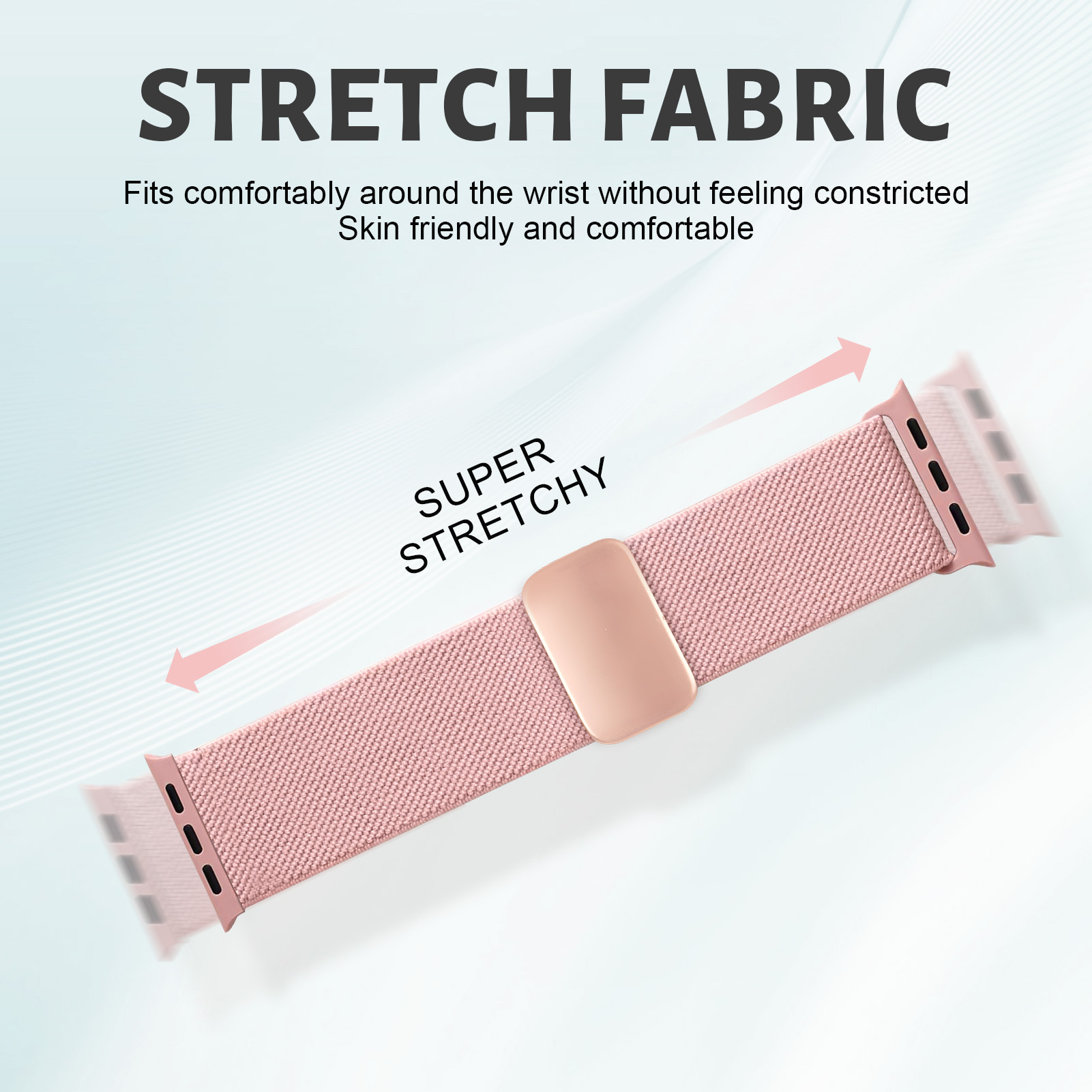 สายรัดแม่เหล็กสำหรับนาฬิกา App - Milanese Loop Magnetic บทวิจารณ์และราคา