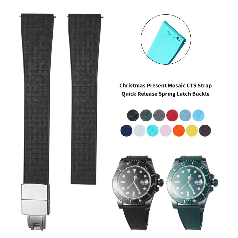 สายนาฬิกายาง CTS FKM ขนาด 16 ม - Rolex Watch Datejust บทวิจารณ์และราคา