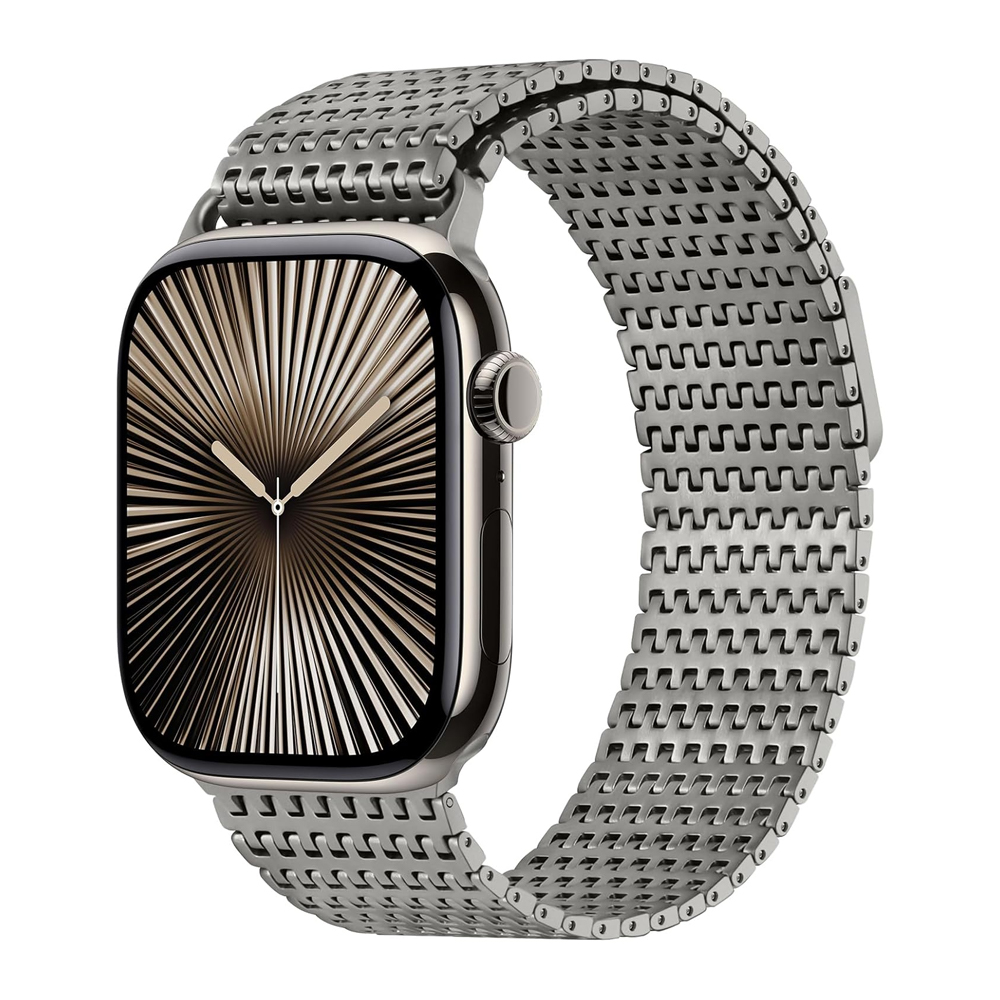 ห่วงไทเทเนียมสําหรับ Apple Wat - Milanese Loop Magnetic บทวิจารณ์และราคา