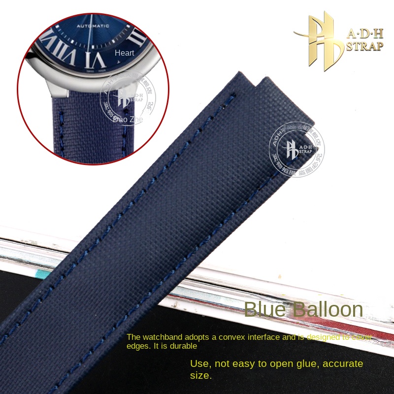 16-8 มม.18-11 มม.20-12 M สําหร - Cartier Watch Ballon Bleu บทวิจารณ์และราคา